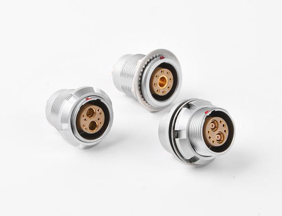 氣、電、同軸混裝航空插座