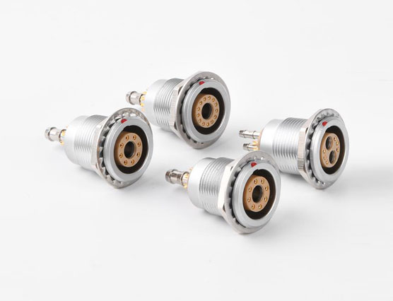 氣、電、同軸混裝航空插座