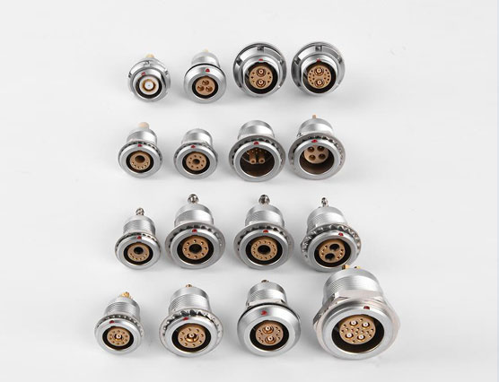 氣、電、同軸混裝航空插座